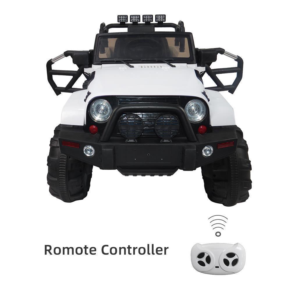 MP3 Remote Control Electric Ride-On Truck for Kids - 1 Seater with Battery Power