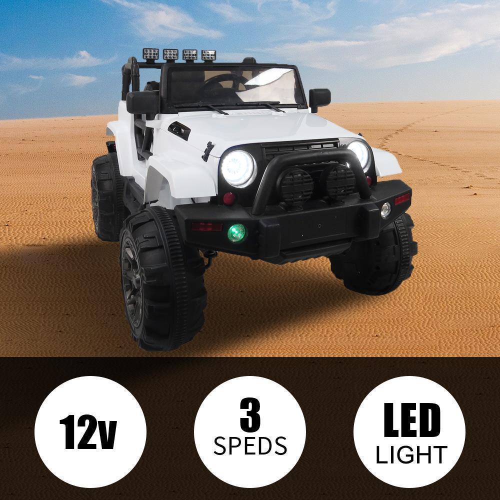 MP3 Remote Control Electric Ride-On Truck for Kids - 1 Seater with Battery Power