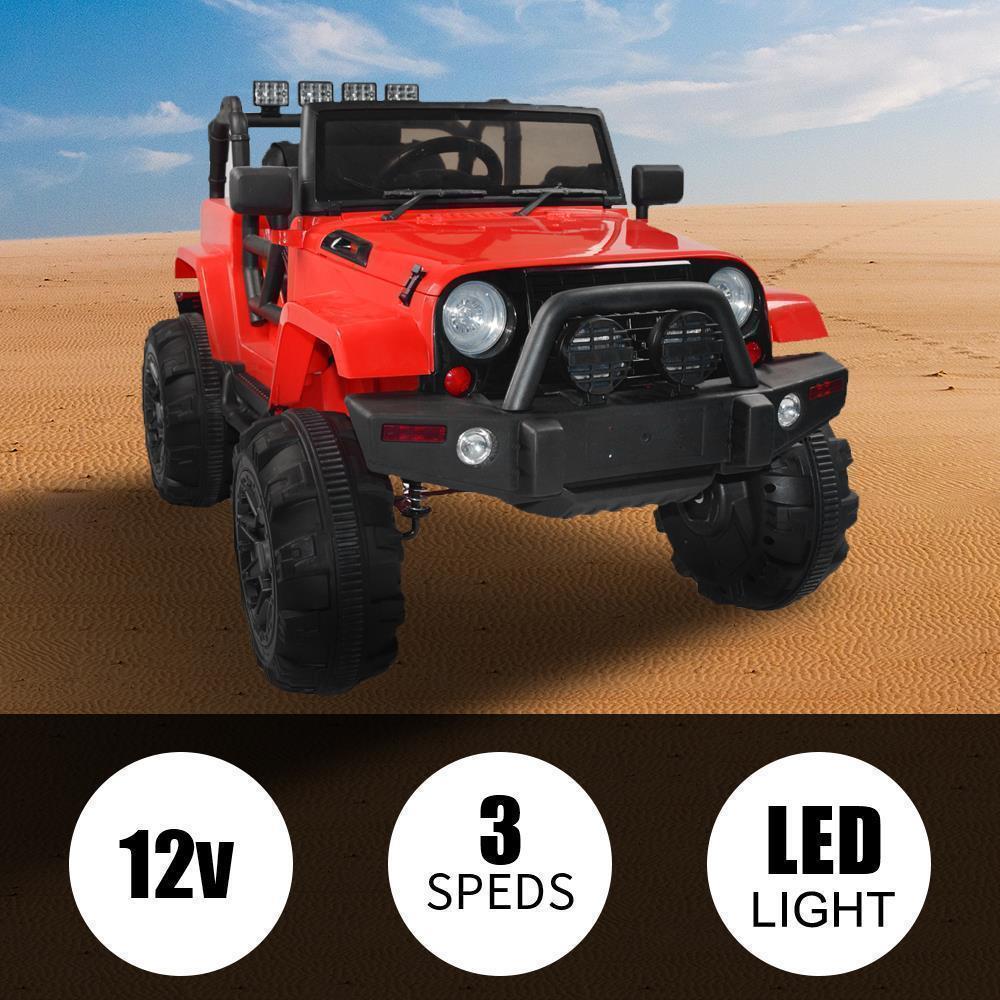 MP3 Remote Control Electric Ride-On Truck for Kids - 1 Seater with Battery Power