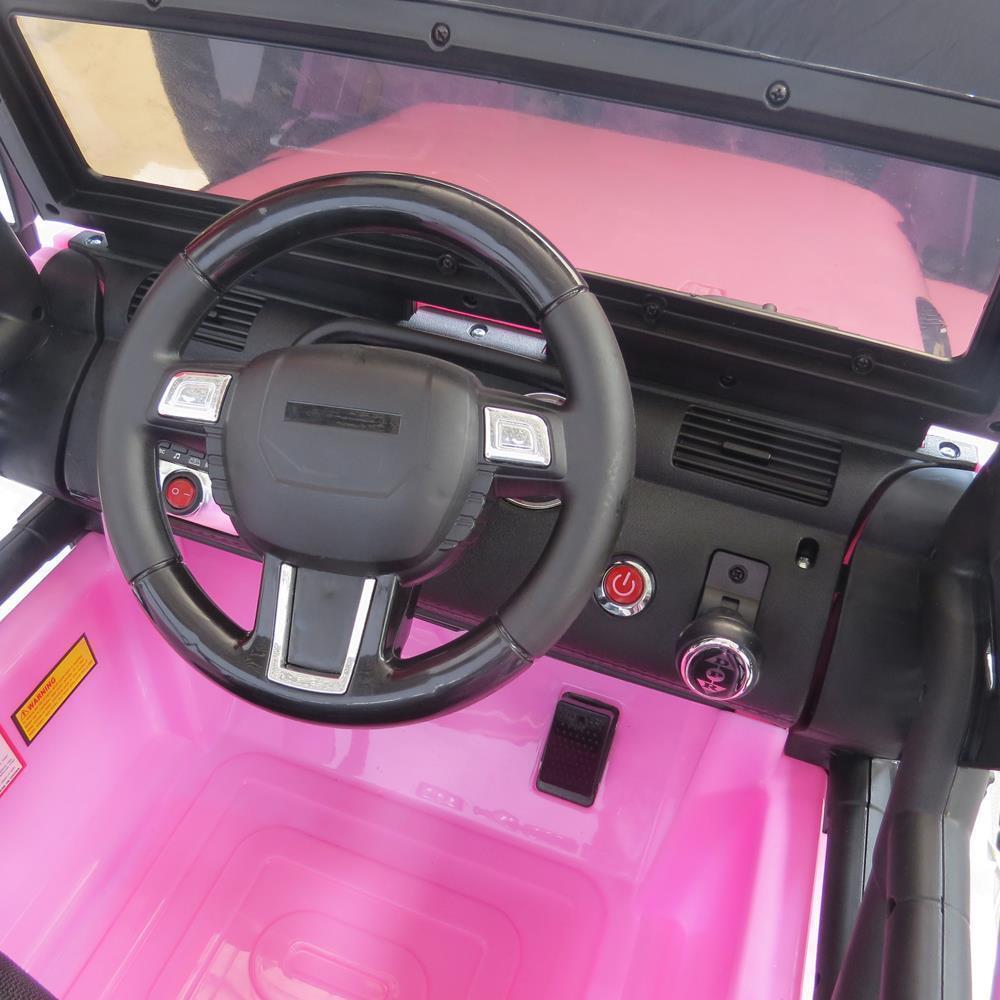 MP3 Remote Control Electric Ride-On Truck for Kids - 1 Seater with Battery Power