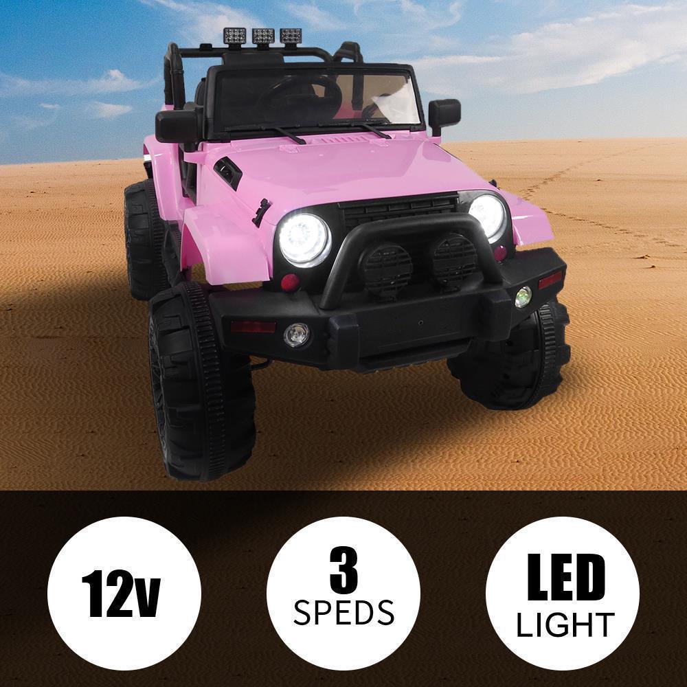 MP3 Remote Control Electric Ride-On Truck for Kids - 1 Seater with Battery Power