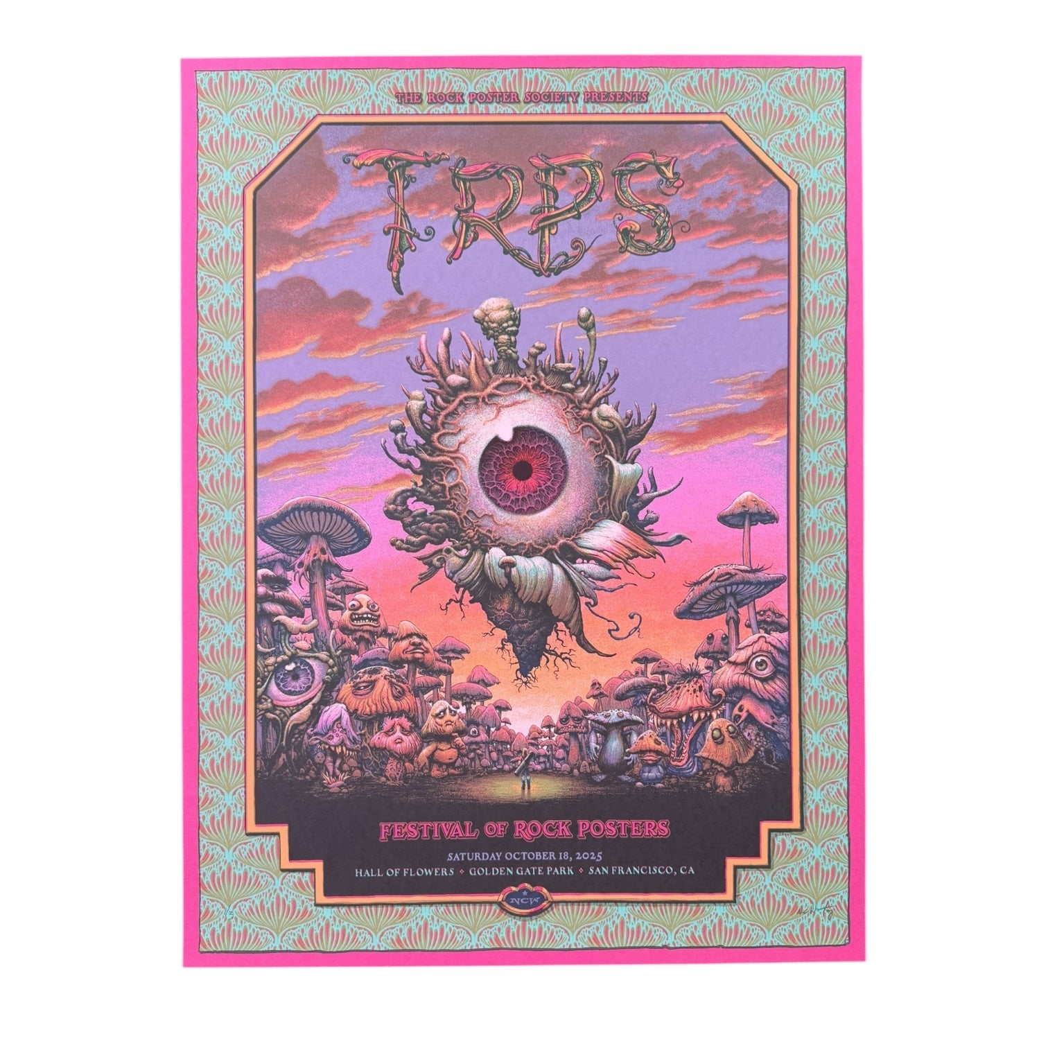 N.C. Winters "Ocular Spectacular" (Pink) TRPS Print