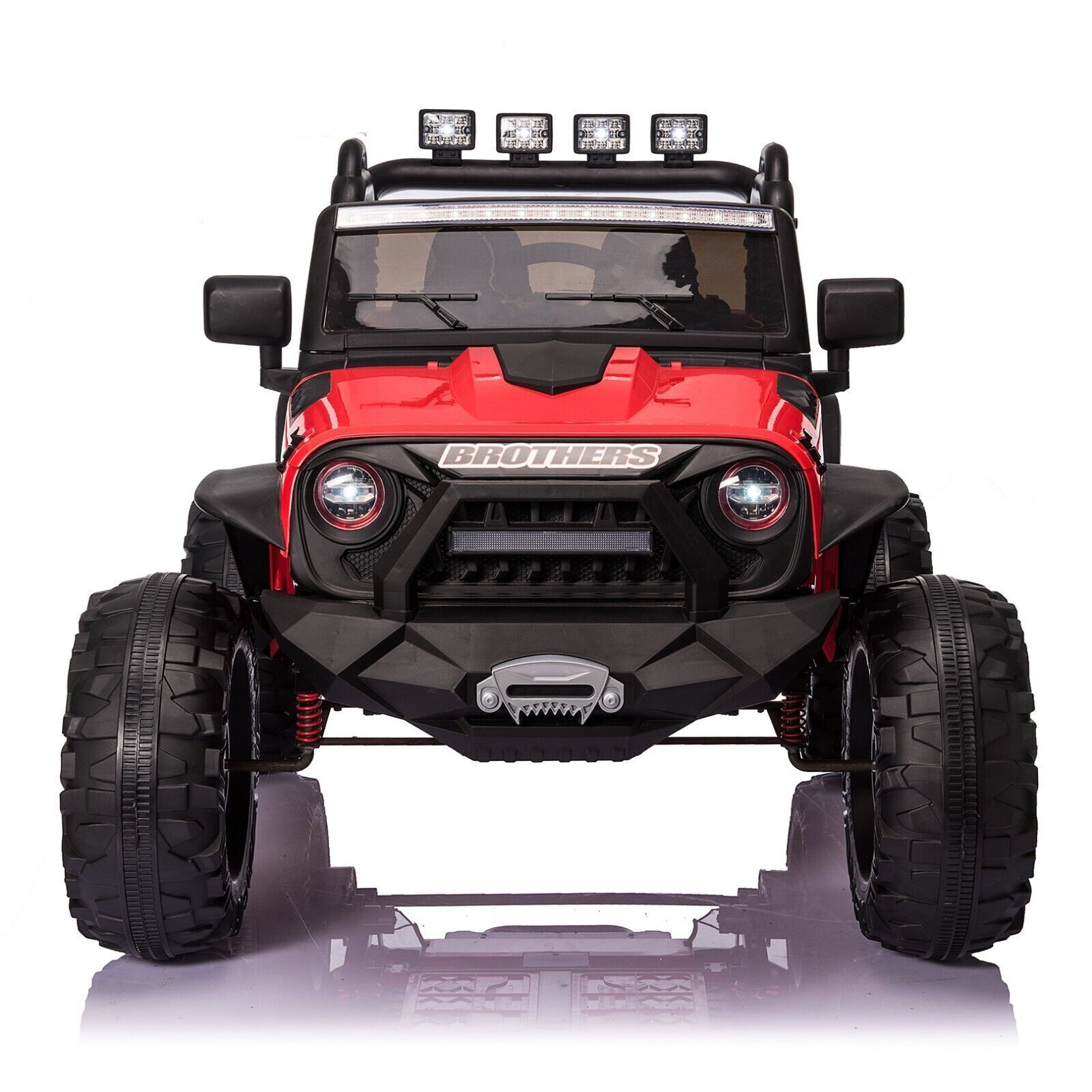 24V Electric Kids Ride On Jeep with Remote Control, USB, and Bluetooth Connectivity
