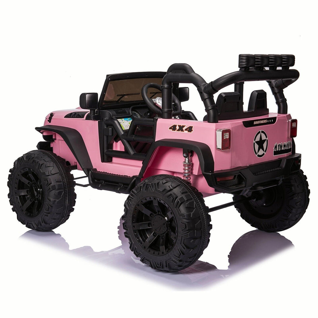 24V Electric Kids Ride On Jeep with USB, Bluetooth, and Remote Control