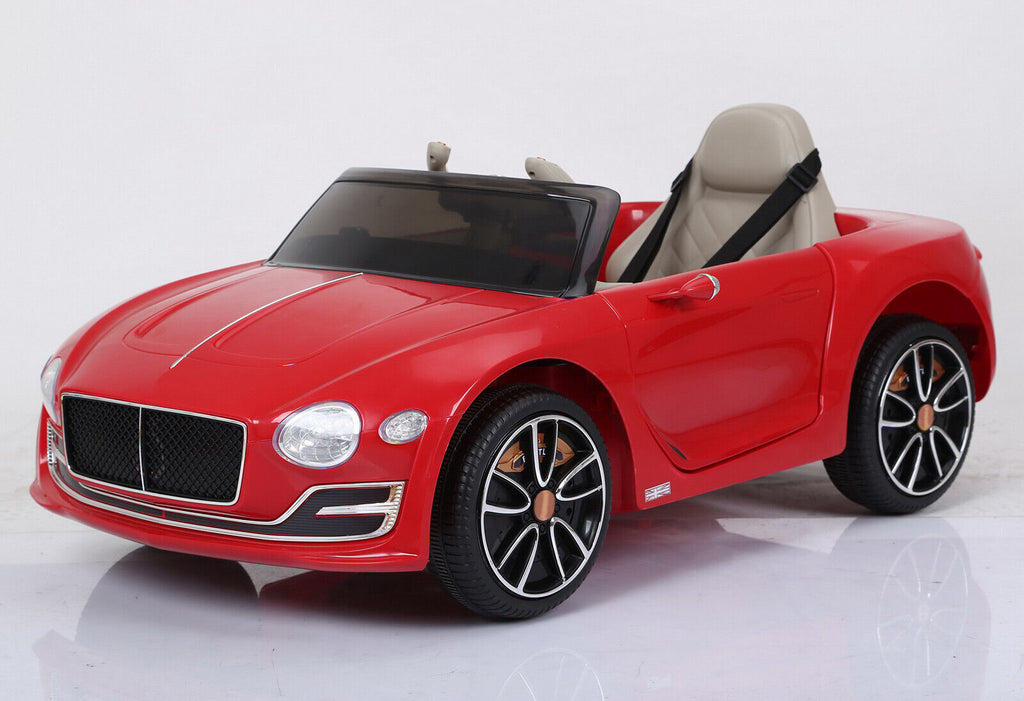 Bentley Kids Electric Ride On Car Toy Racer with 2-Speed and Remote Control - Licensed US Version