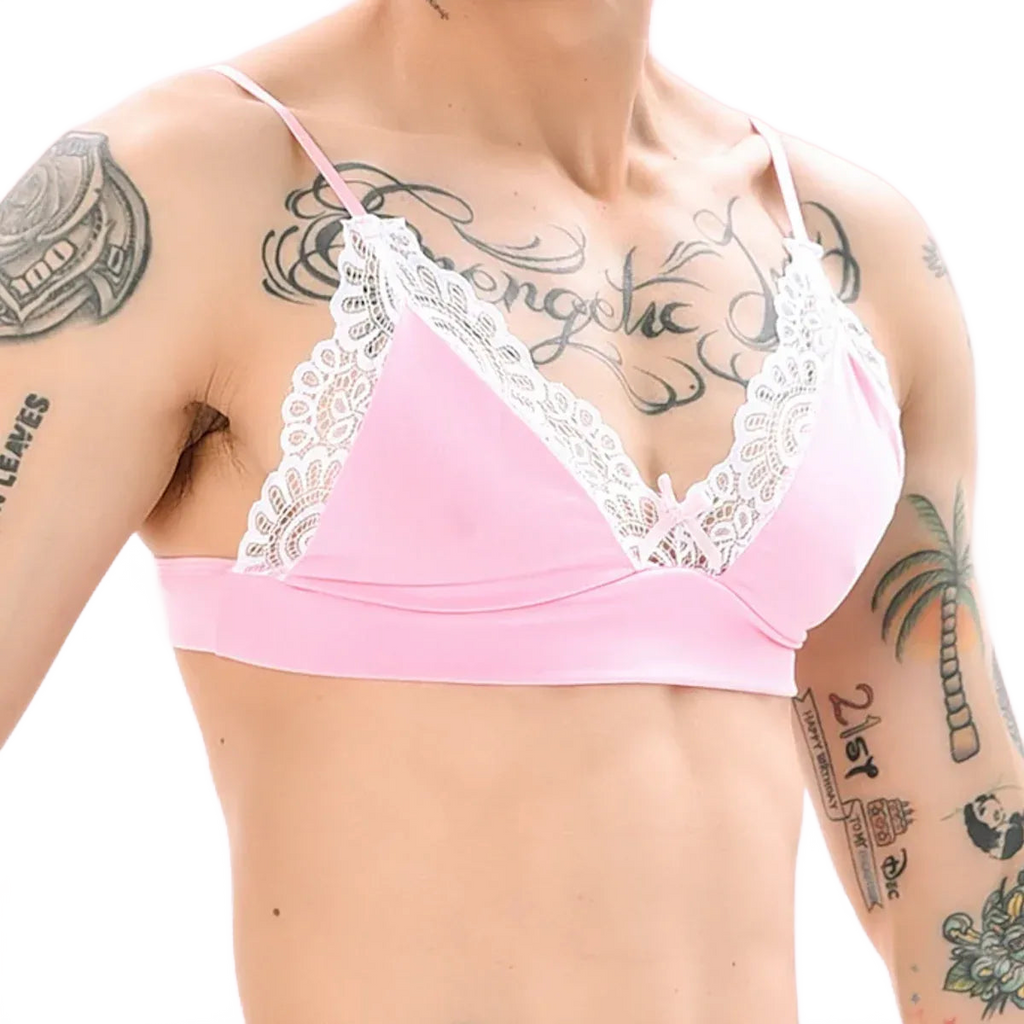Men’s Sissy Lace Bra
