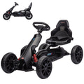 Pedal-Powered Go Kart for Kids with Safety Belt - Outdoor 4-Wheel Racer Toy
