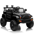 Police Jeep Ride-On Car for Kids with Remote Control and Big Hubs