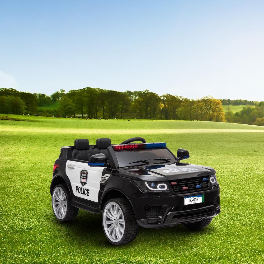 Police SUV 12V Electric Ride-On Car for Kids with Adjustable Speed and Remote Control