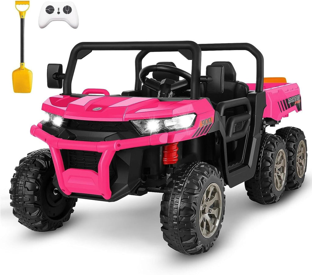 Powerful 24V UTV Ride-On with Dump Bed and 4WD - Perfect for Adventure Seekers!