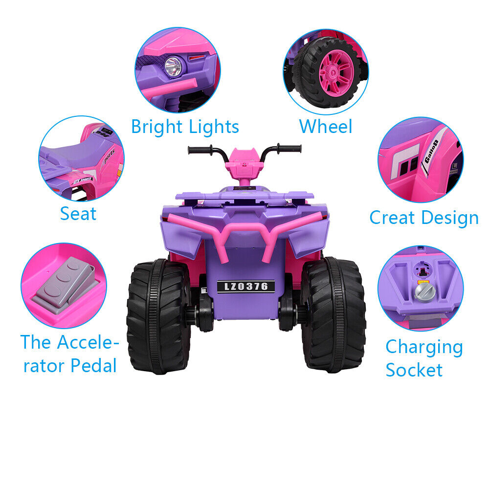 Powerful Dual Drive 12V7AH*1 Battery ATV - No Remote Control