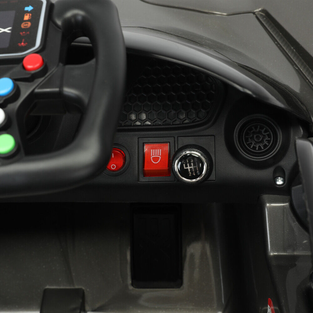 Premium 12V Electric Kids Ride On Car with Remote Control & 3 Speeds - LED Lights Included