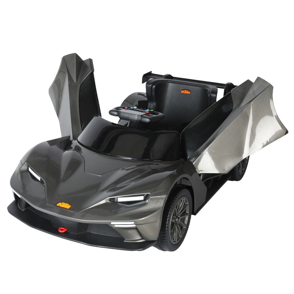 Premium 12V Electric Kids Ride On Car with Remote Control & LED Lights - 3 Speed Options