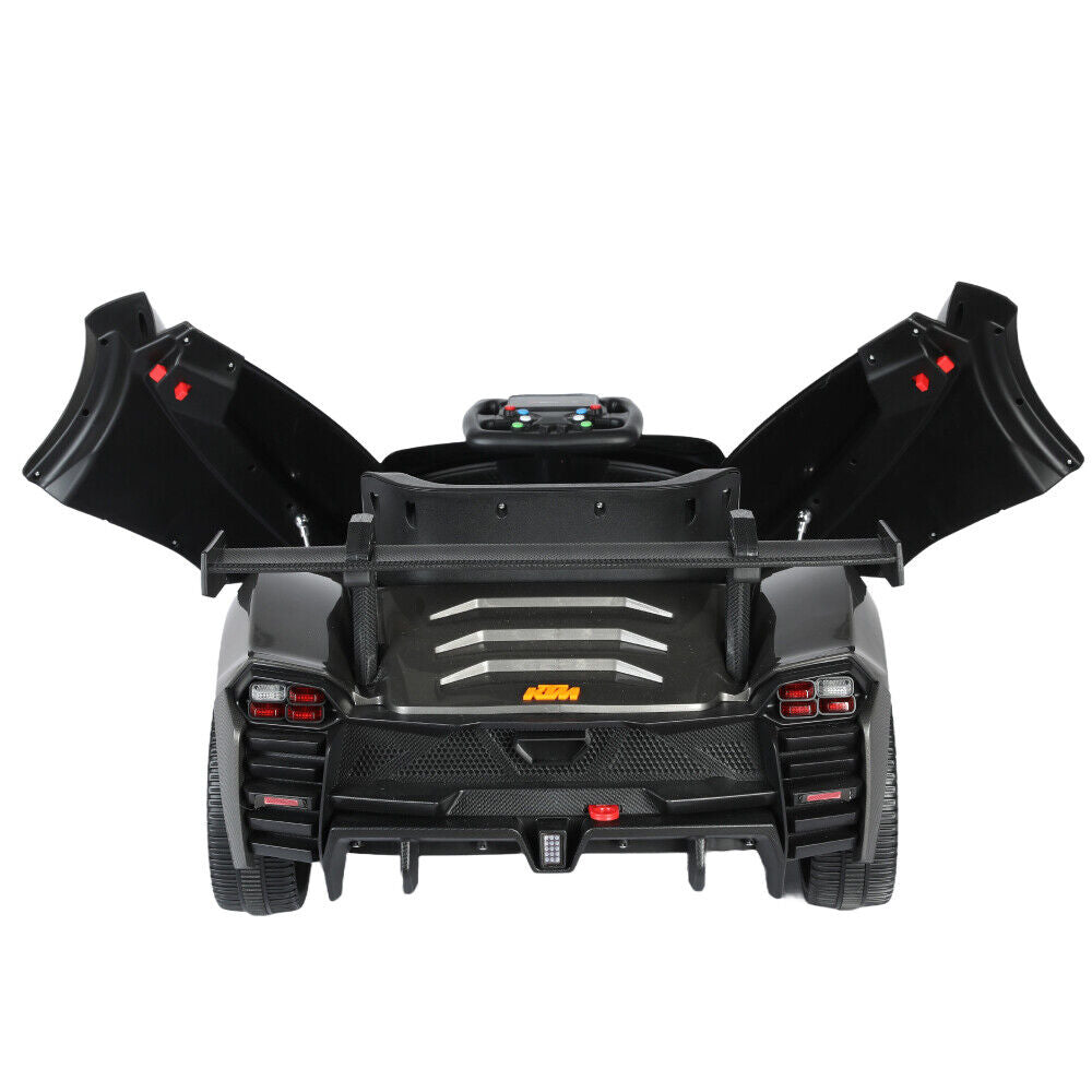 Premium 12V Electric Kids Ride On Car with Remote Control & LED Lights - 3 Speed Options