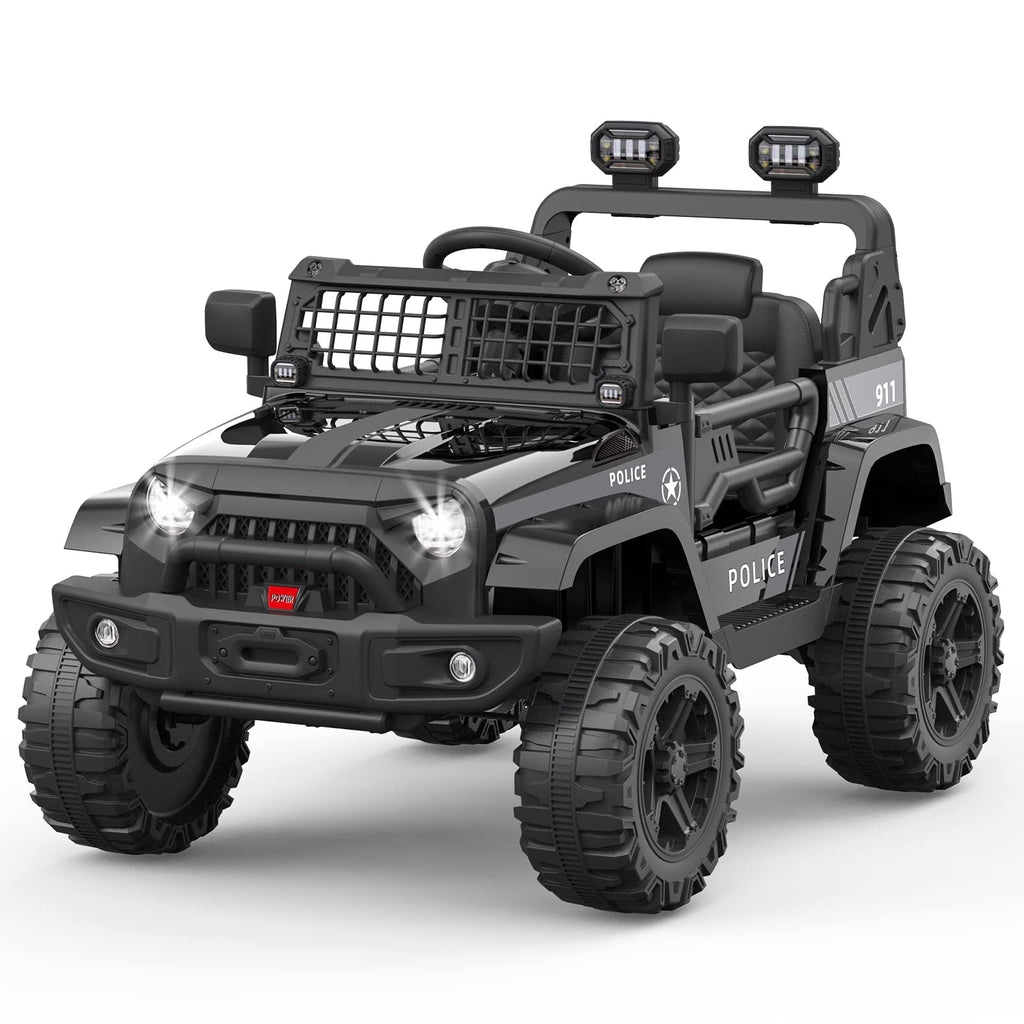 Premium 12V Electric Ride On Car for Kids with Remote Control and Spring Suspension