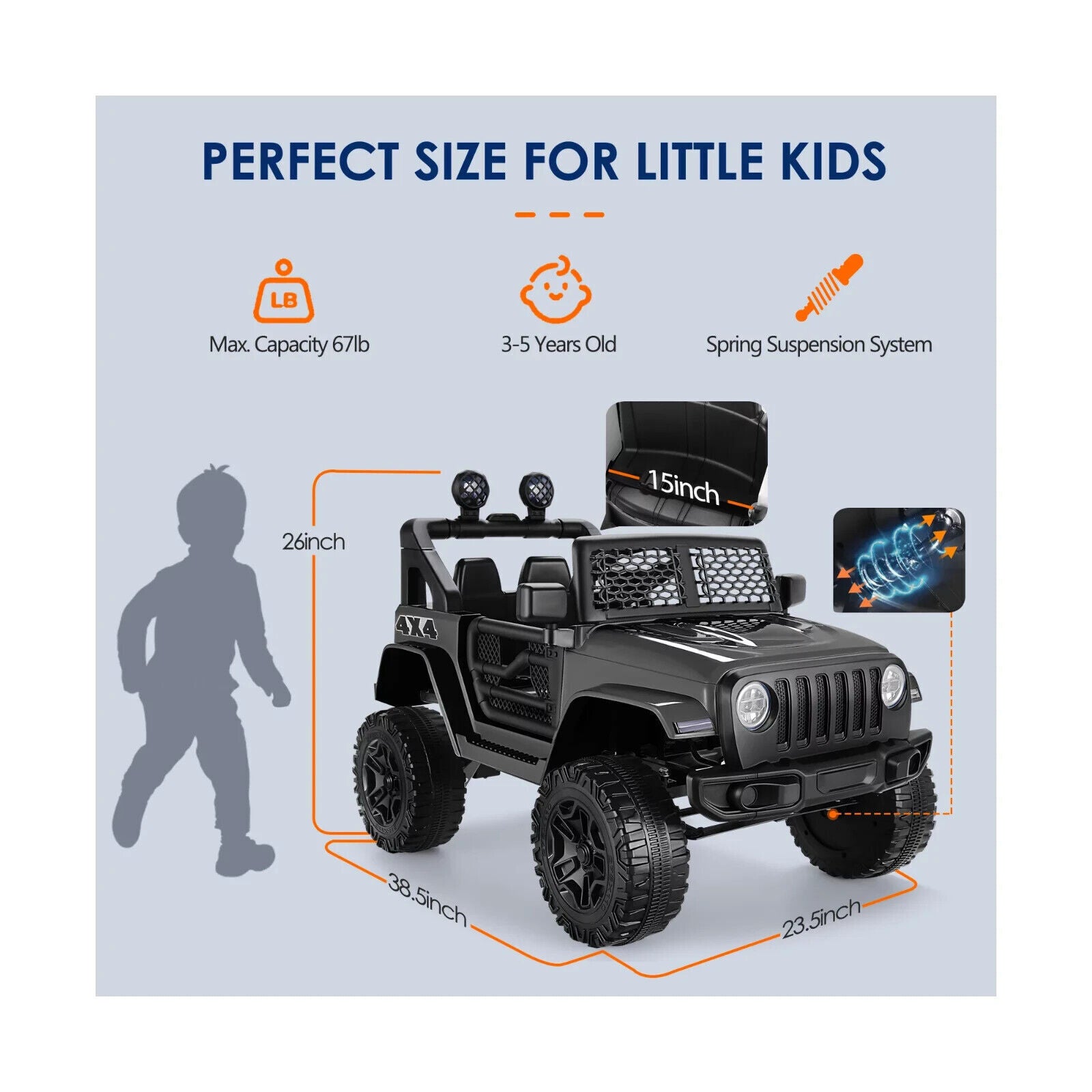 Electric Ride-On Car for Kids Ages 3-8: The Perfect Toy for Young Drivers!