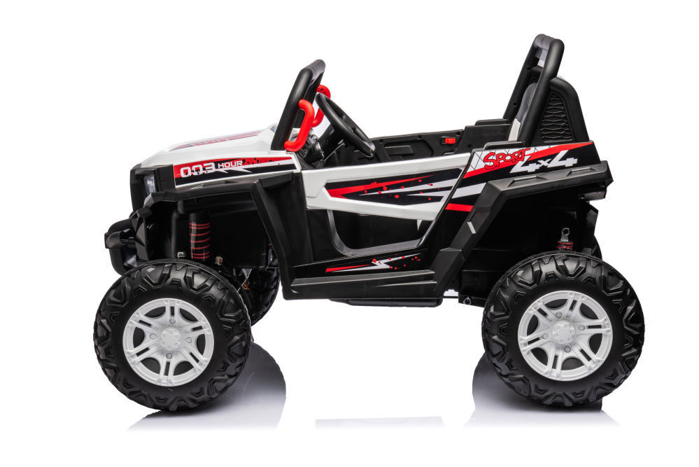 Premium 12V Four-wheel Drive Children's Toy Car with Music and Dual Speed Options