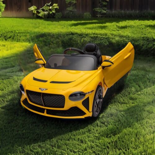 Premium 12V Kids Ride-On Car with 2.4G Remote Control - Licensed Bentley Mulsanne Design