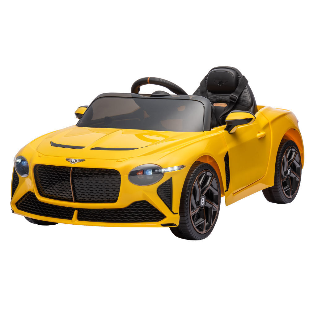 Premium 12V Kids Ride-On Car with Remote Control - Licensed Bentley Mulsanne Design