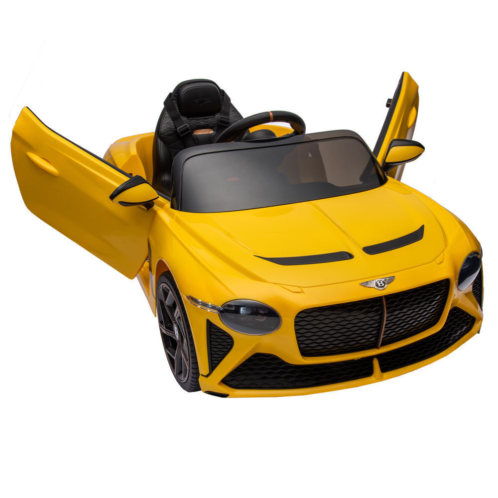 Premium 12V Kids Ride-On Car with Remote Control - Licensed Bentley Mulsanne Design