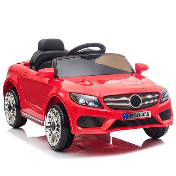 Premium 12V Ride On Car with Remote Control and LED Lights for Kids
