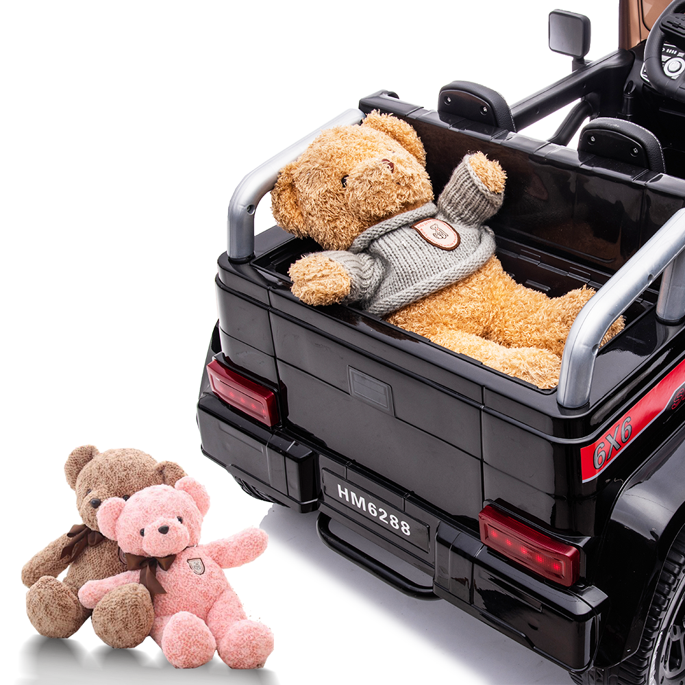 Premium 2-Seater Electric Ride-On Car for Kids with Remote Control - 24V Power and 6 Wheels