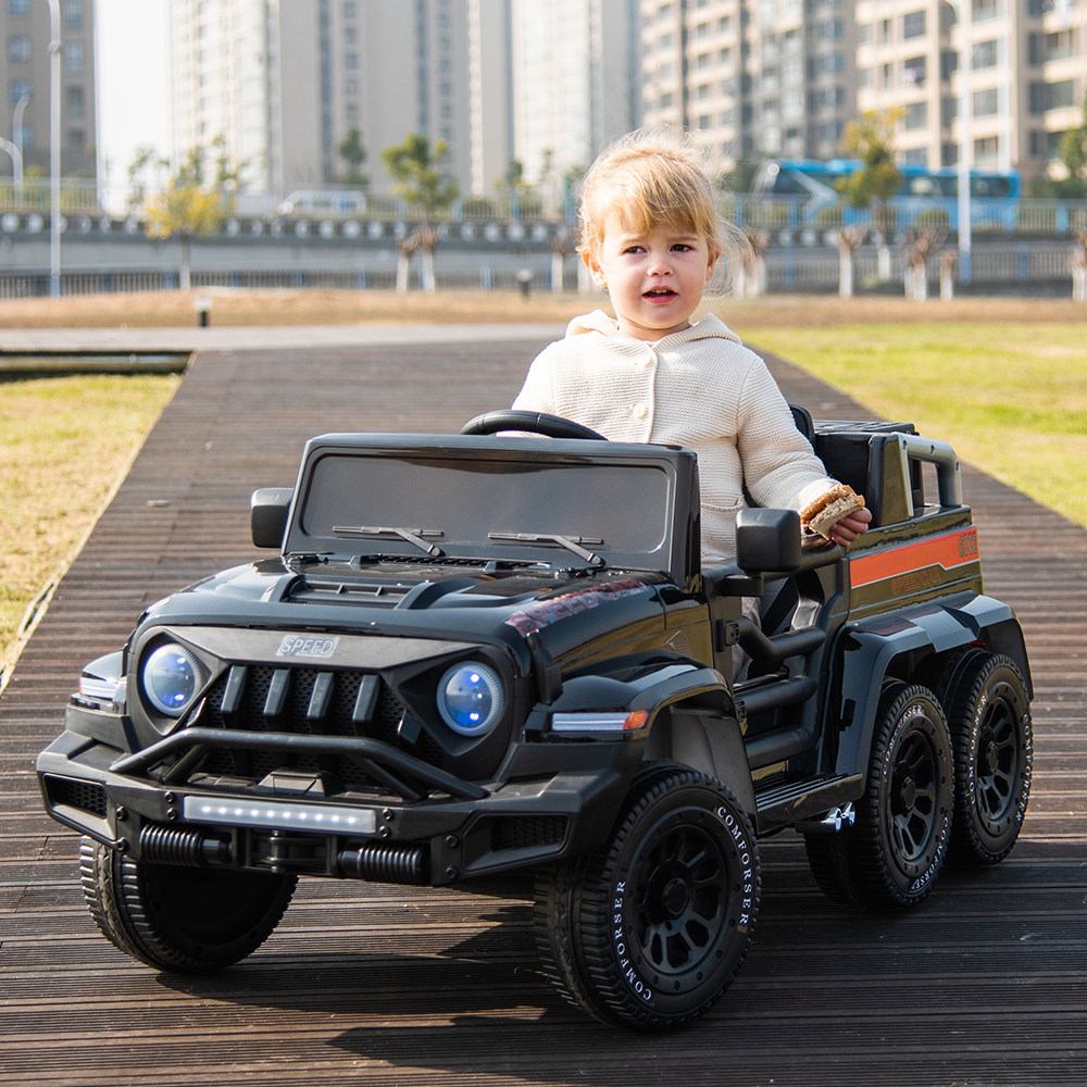 Premium 2-Seater Electric Ride-On Car for Kids with Remote Control - 24V Power and 6 Wheels
