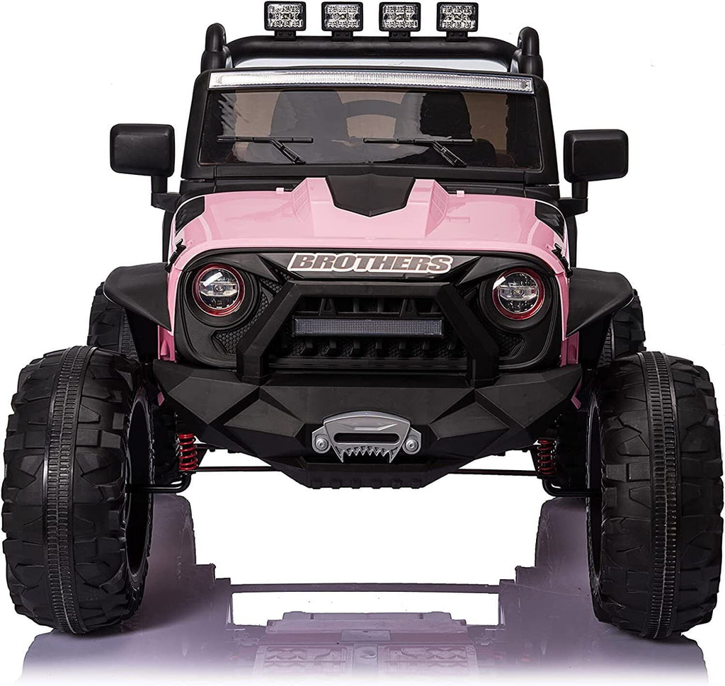 Premium 24V Electric Kids Ride-On Jeep with Remote Control and 3 Speed Options