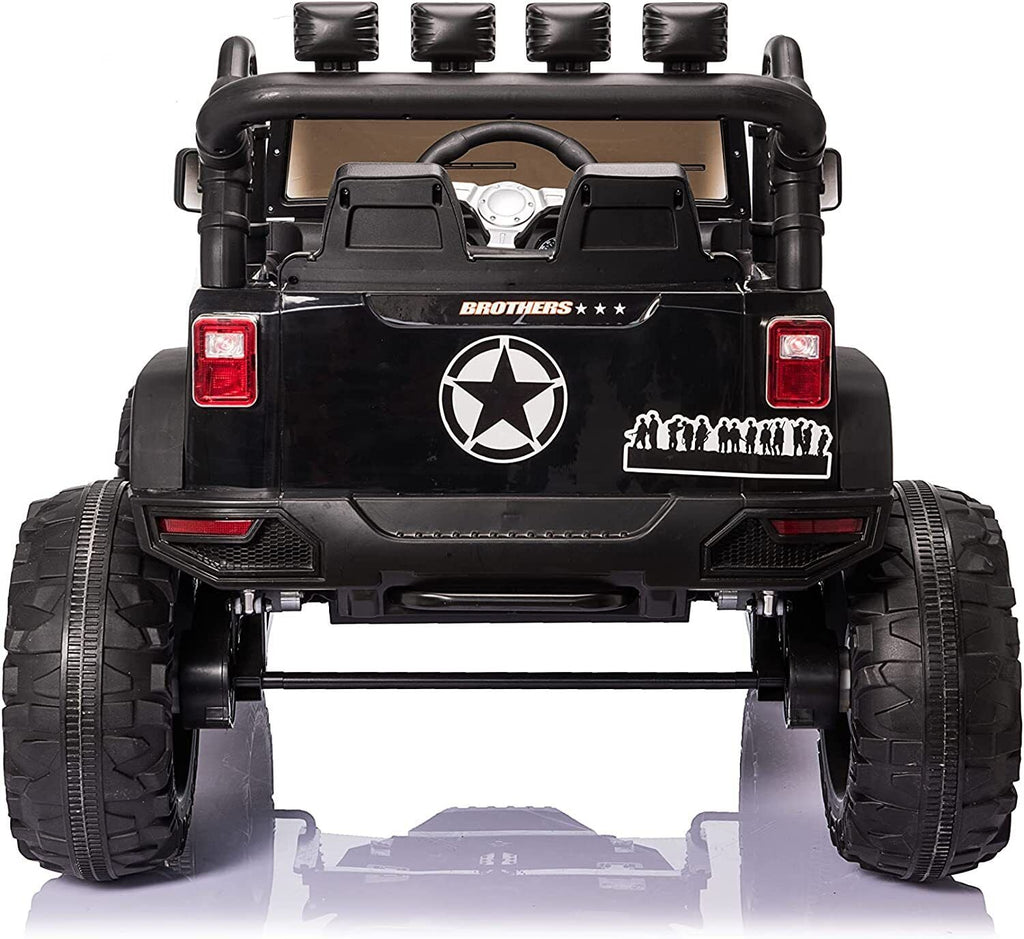 Premium 24V Electric Kids Jeep with Remote Control and Dual 200W Motors - Seats 2