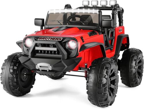 Premium 24V Electric Kids Ride On Jeep with Remote Control and Bluetooth Connectivity