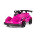 Premium 6V Kids Go Cart with Remote Control and Safety Belt in Pink - Built to Last