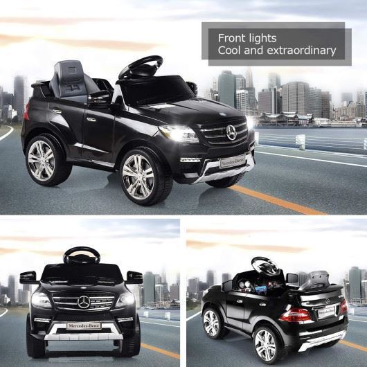 Premium 6V Mercedes Benz Kids Ride on Car with MP3 and Remote Control - Black