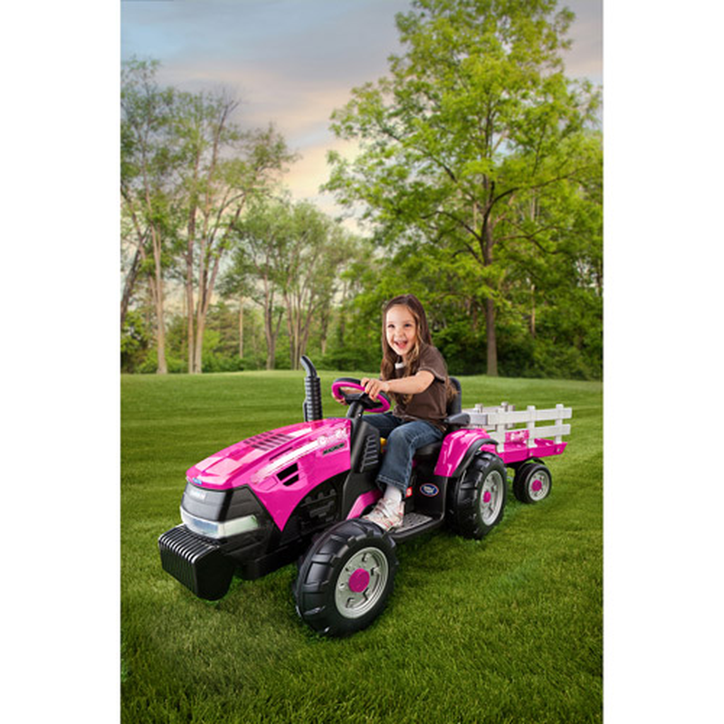 Pretty in Pink: 12V Battery-Powered Ride-On for Little Girls