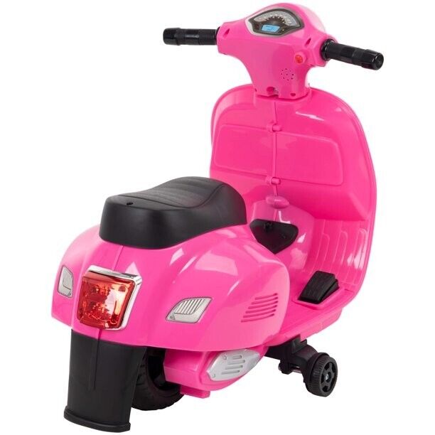 Pretty in Pink: Electric Vespa Scooter for Little Riders