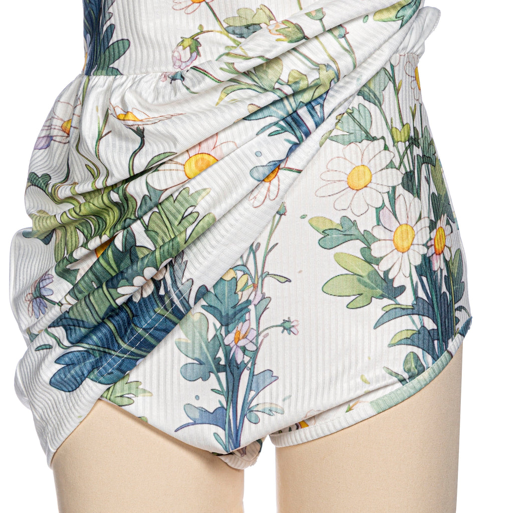 Purrfect Trans Pride Playsuit CuddleDress | Built-In Brief & Snap Closure