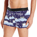 'Goodnight' Blue Kitty Briefs