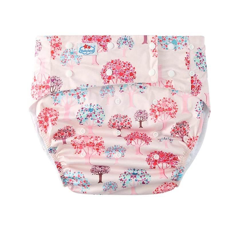 5Pcs Adorable Adult ABDL Cloth Diapers