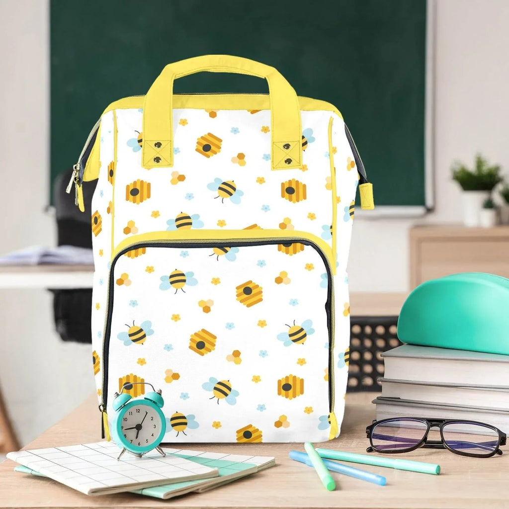 Honeybees Large Diaper Bag