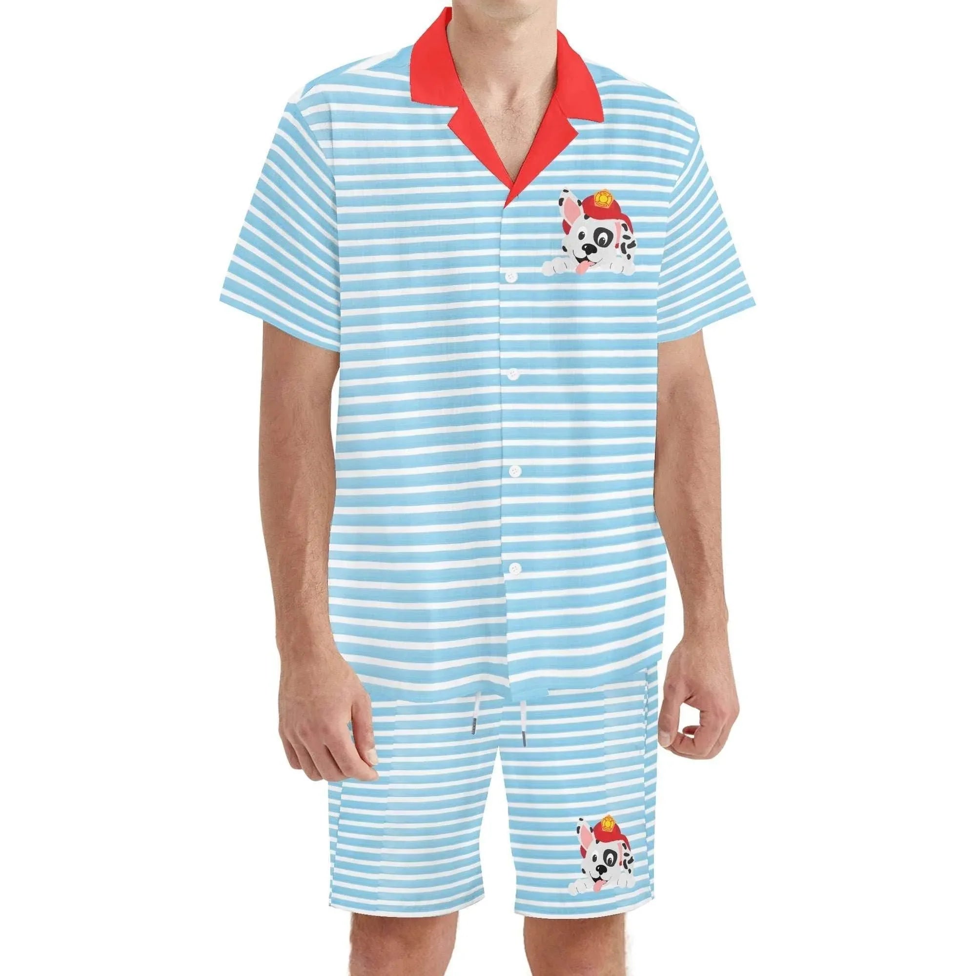 Borkin’ Blue Unisex Shortsie Set