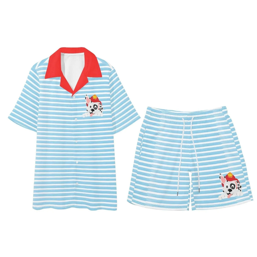 Borkin’ Blue Unisex Shortsie Set