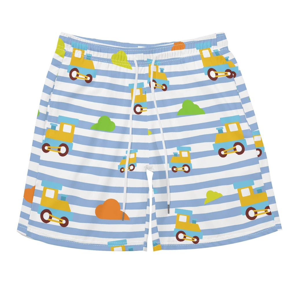Choo-Choo Stripes Unisex Shorts Set