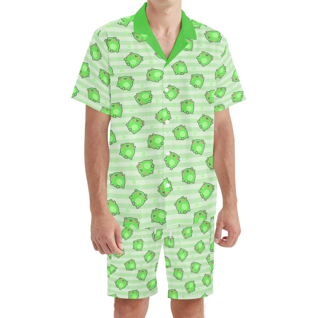 Leaping Froggie Unisex Shorts Set