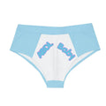 ABDL Baby Blue White Briefs
