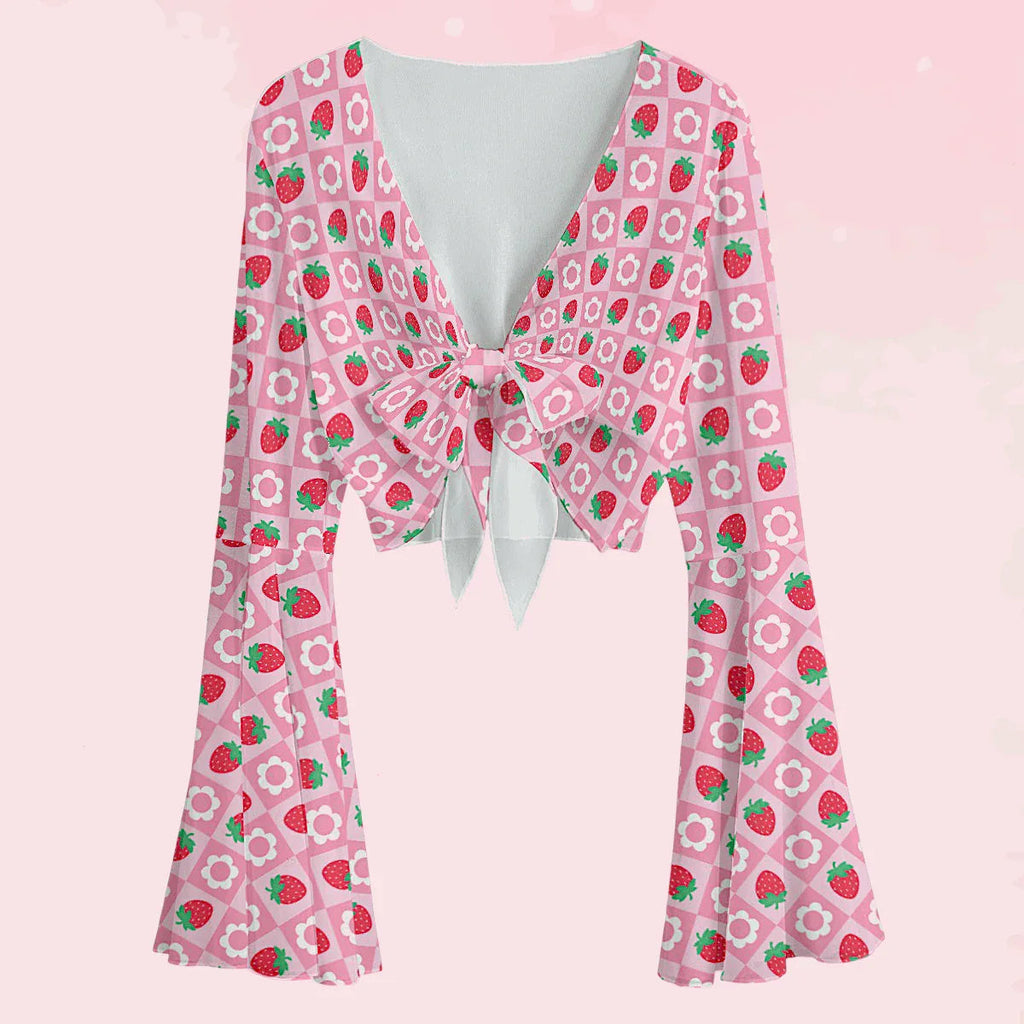 Berry Babe Knot Top