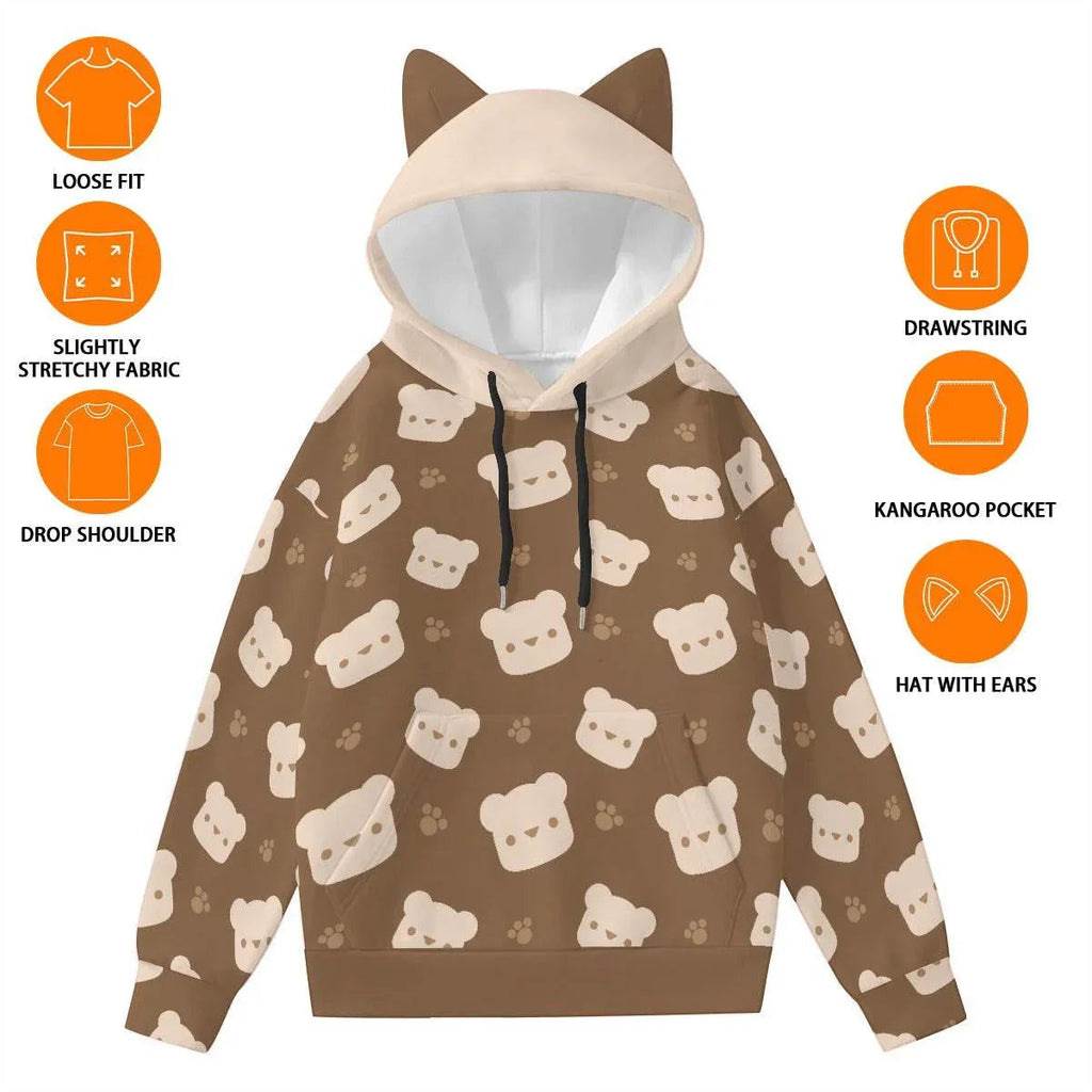 Cozy Cub Ears Unisex Hoodie