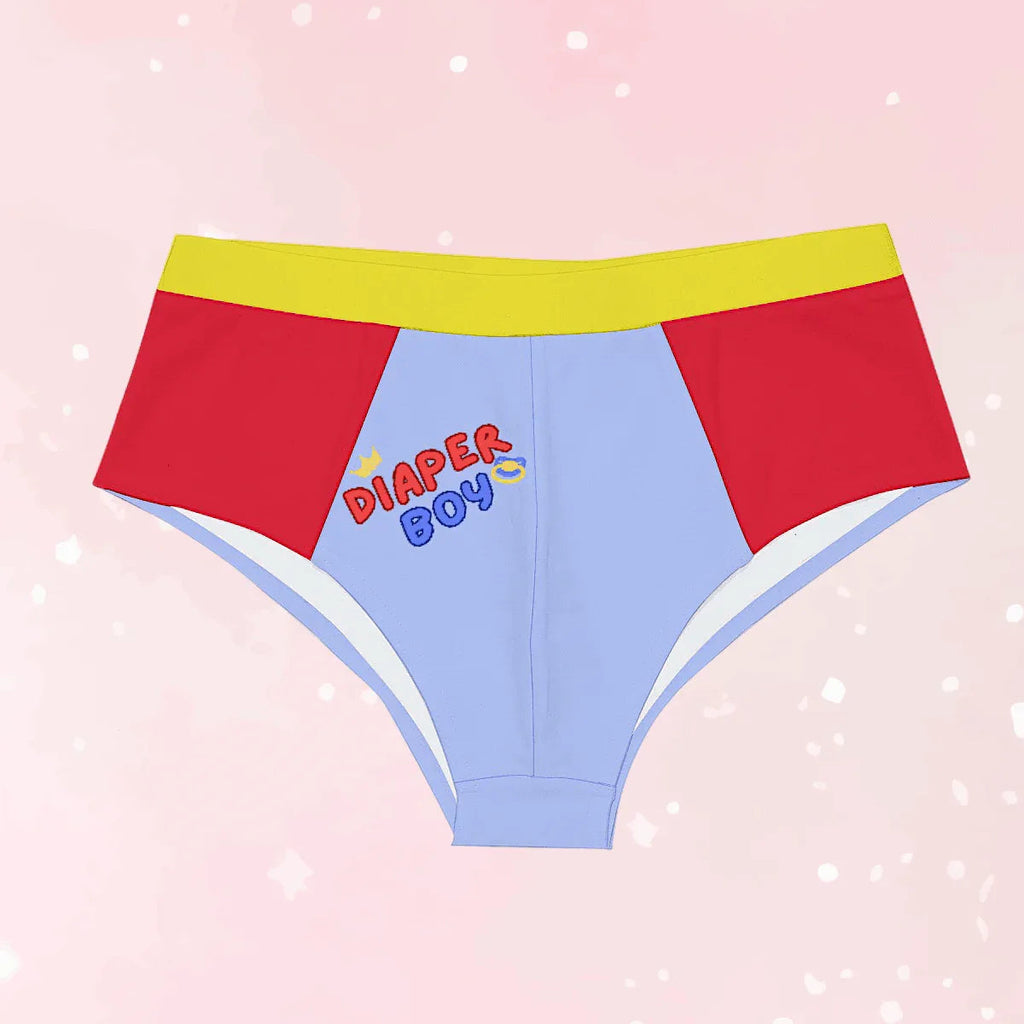 Cute Diaper Boy Briefs