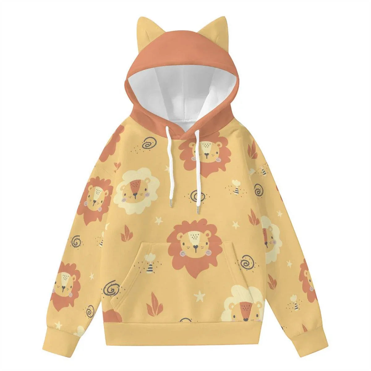 Cute Lion Ears Hoodie