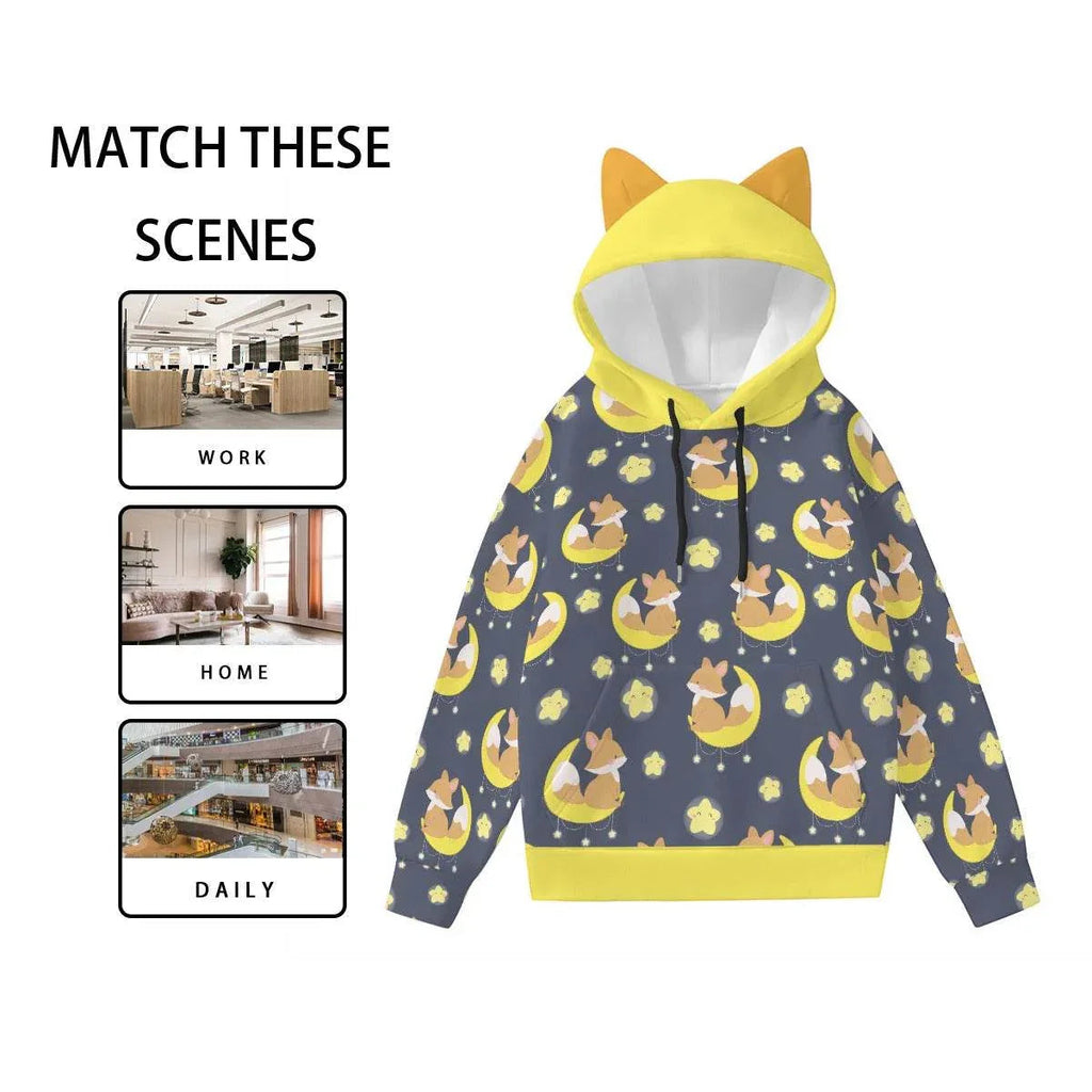 Foxy Lullaby Ears Hoodie