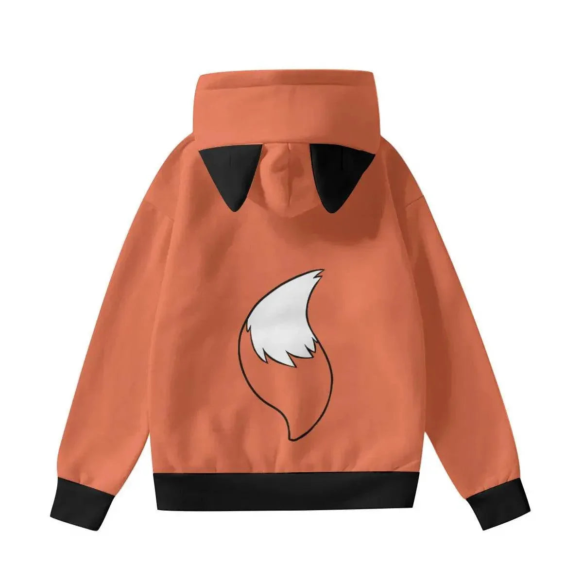 Kawaii Foxy Hoodie With Decorative Ears