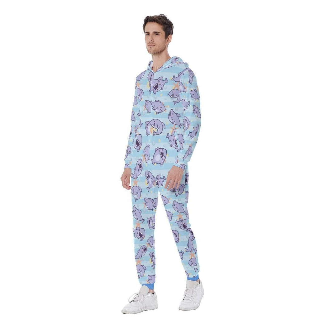 Lil Finny Unisex Hooded Pajamas